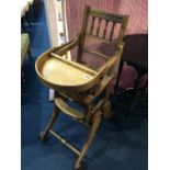 A child's high chair