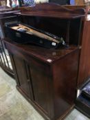 A mahogany chiffonier