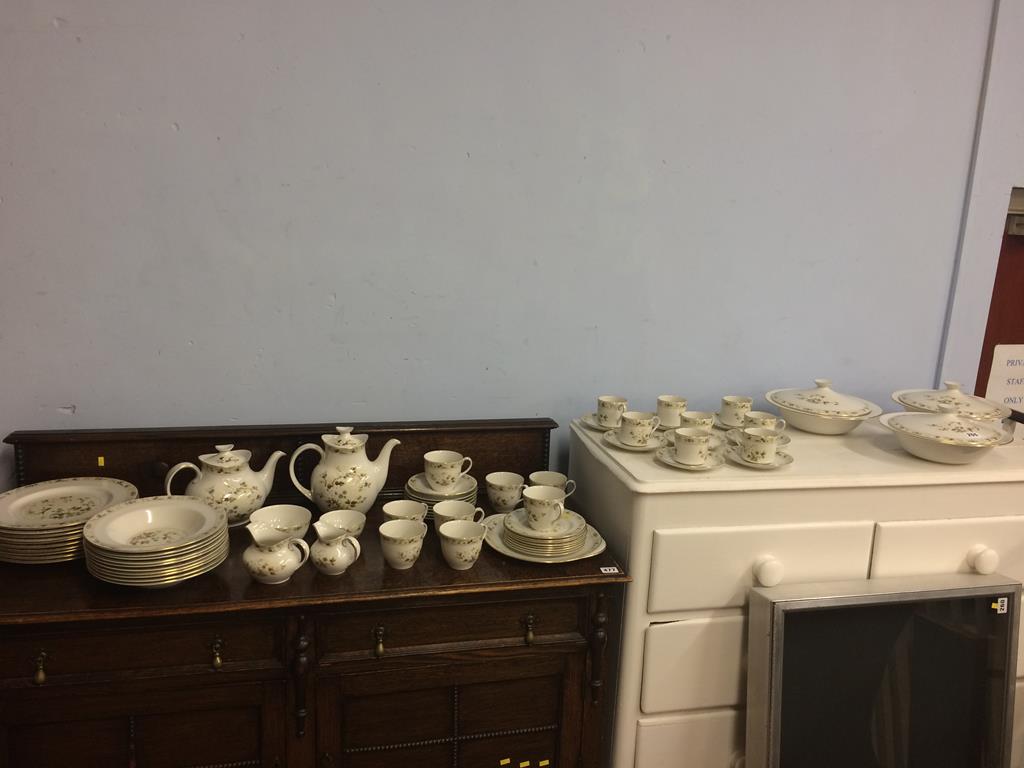 A shelf of assorted, to include a Royal Doulton ‘Mandalay’ dinner and tea service - Image 2 of 2