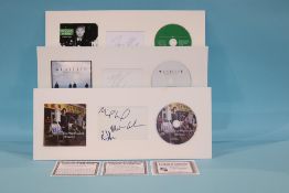 Autographs; The Wallflowers, Westlife, Ronan Keating (3)