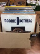 A collection of LP's, Doobie Brothers, Red Bone, Murray Head etc.