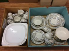 A Royal Doulton 'Curzon' dinner and tea service