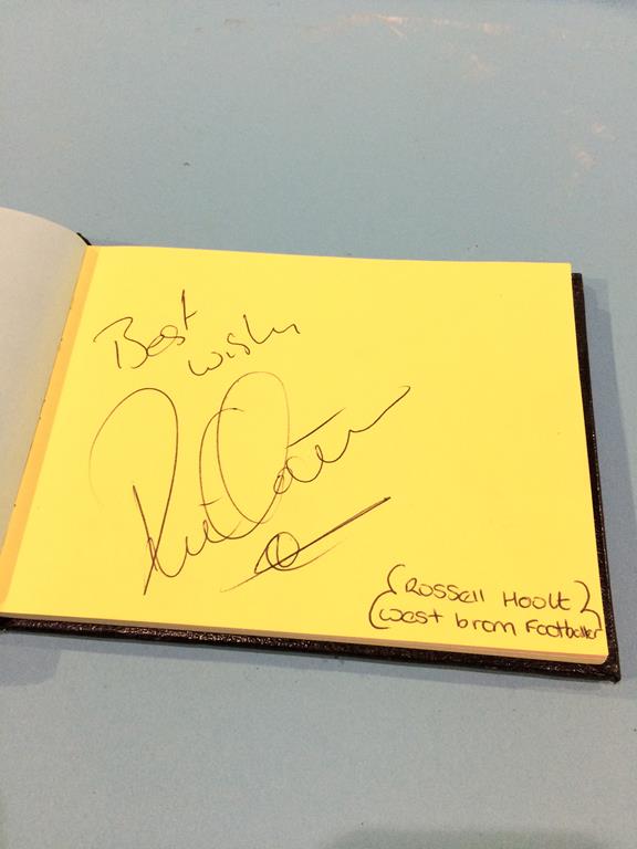 An autograph book, to include Scary Spice and Edwin Star etc. - Image 6 of 6