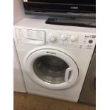 A Hotpoint washing machine