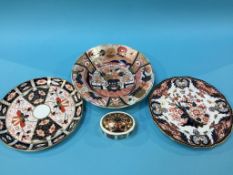 Royal Crown Derby Imari pattern dishes etc. (4)