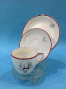 A comprehensive collection of Crown Devon 'Stockholm', including tea, coffee and dinner service