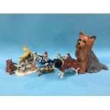 Various Beswick dogs etc.