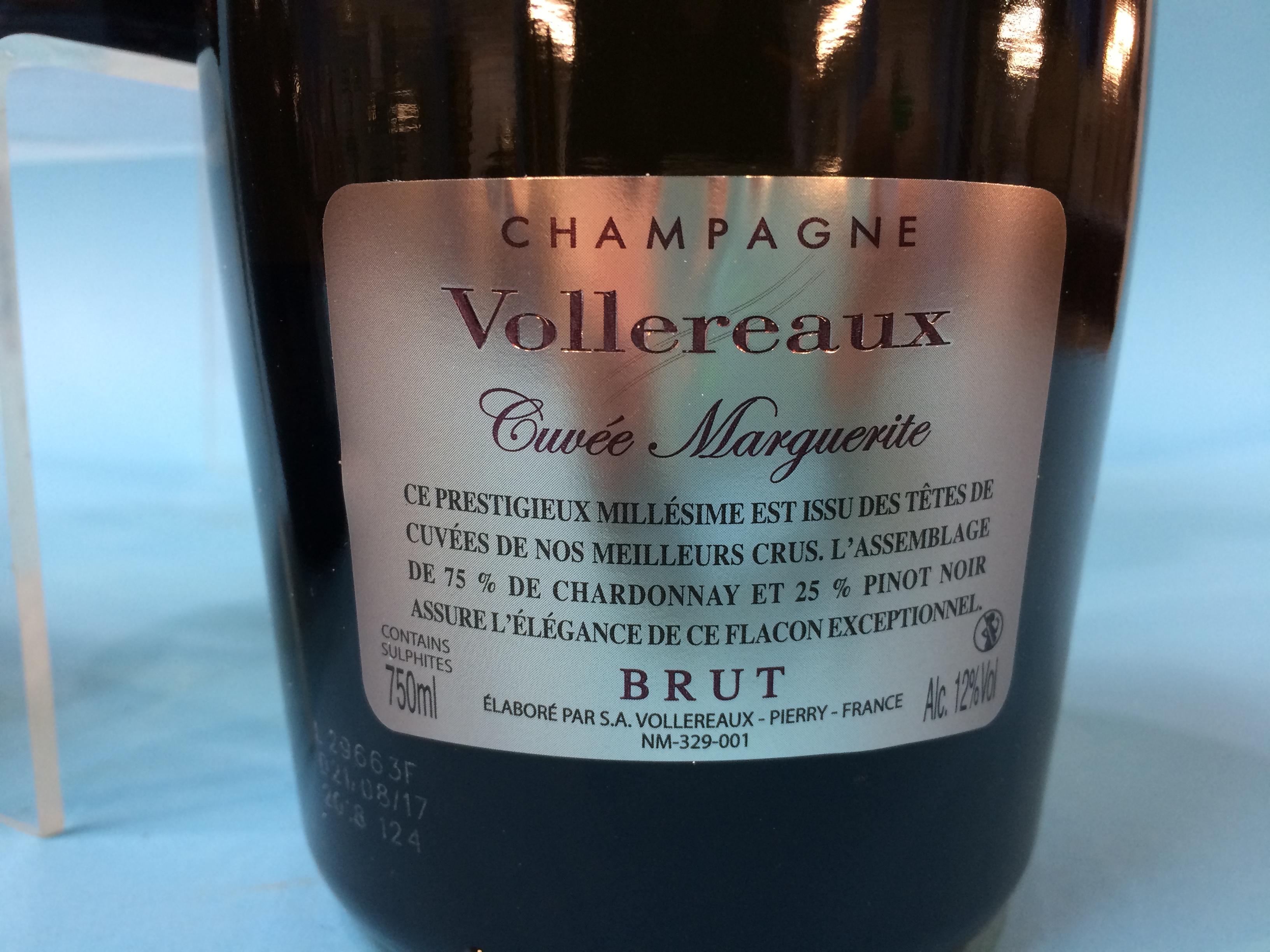 Vollereaux Champagne, 2008, Cuvee Marguerite (4 bottles) - Image 3 of 4