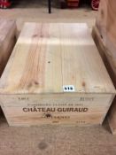 Chateau Guiraud, 2009, 1er Grand Cru Classe En 1855, Sauternes (12 bottles)