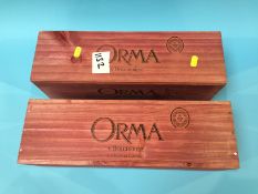 Orma, V. Bolgherese, 2013, Castagneto Carducci (2 bottles, 1500ml each)