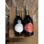 Billecart-Salmon Champagne, Brut Rose et Blanc, 2007 and 2002 (14 bottles)
