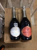 Billecart-Salmon Champagne, Brut Rose et Blanc, 2007 and 2002 (14 bottles)