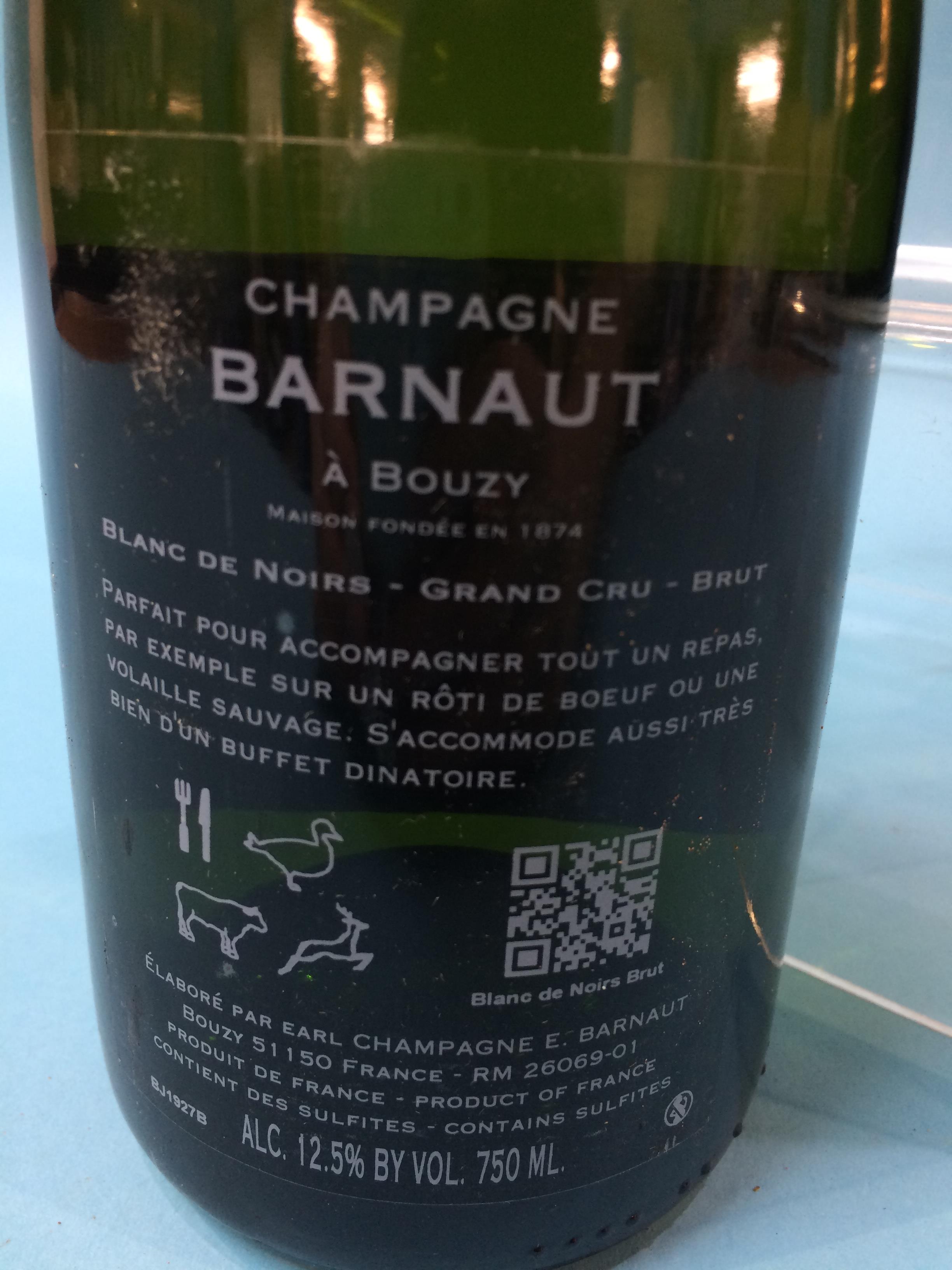 Barnaut Champagne, Blanc de Noirs, Brut, Quintessence du Pinot Noir, Grand Cru (6 bottles) - Image 3 of 4