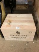 Cockburn’s Vintage Port, 2016 (6 bottles)