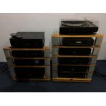 Hi-Fi equipment to include; Naim CD 555, NAC 552, HDX, an NAP 500 PS, a CD 555 PS, an NAC 552 PS,