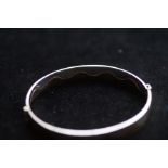 Silver bangle