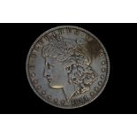 1881 silver 1 US dollar