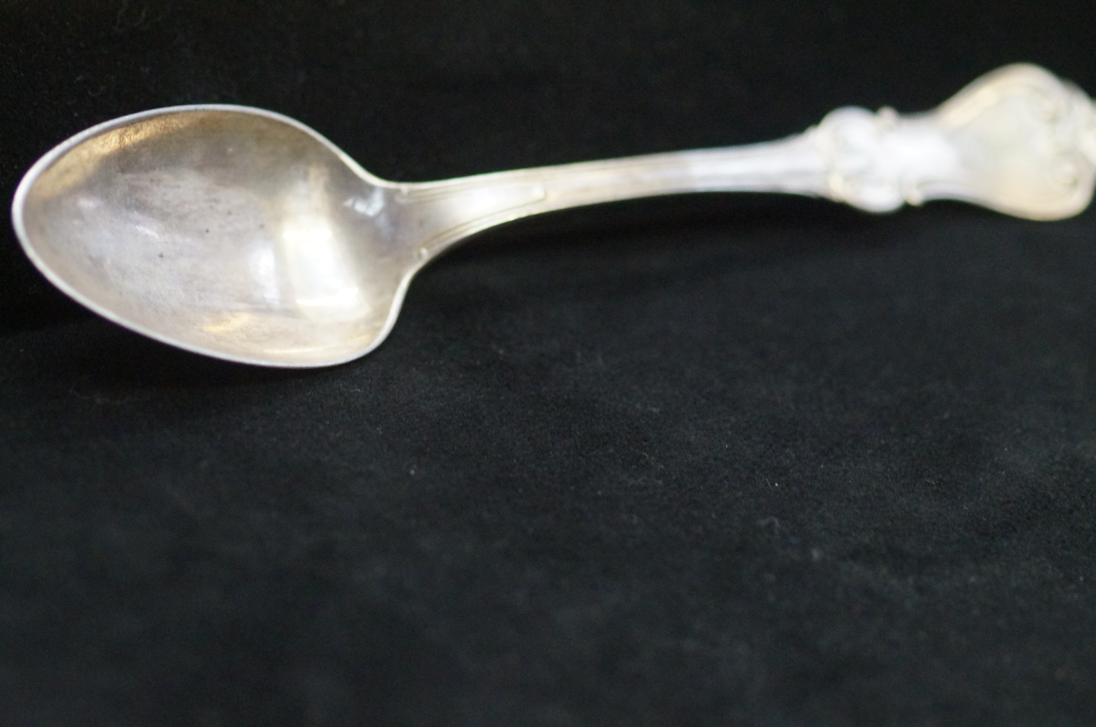 A continental silver spoon - 75 grams