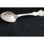 A continental silver spoon - 75 grams