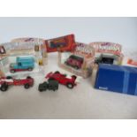 Collection of model vehicles