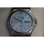 Accurist WR 50 day-date gents wristwatch