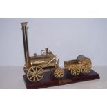 Brass model of Stephenson's rocket