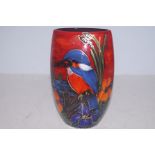 Anita Harris Kingfisher vase