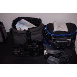 x2 Sony camcorders and accessories