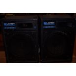 A pair of Laney theatre 1200 speakers 53cm