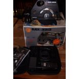 Black and Decker saw (untested) together Alan HP45
