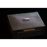 Silver cigarette box