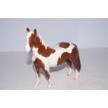 Beswick brown and white Skewbald pinto pony