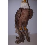 A very large model of a bald eagle- 67cm