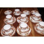 Edwardian Staffordshire tea set