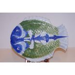Chinese fish plate