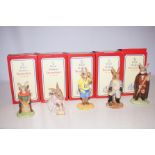 Collection of 5 Royal Doulton Bunnykins Box