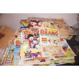 Very large collection of Beano Comics