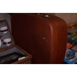 Airport vintage suitcase