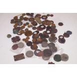 Collection of metal detector finds, coinage and ot