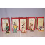 Collection of 5 Royal Doulton Bunnykins Box
