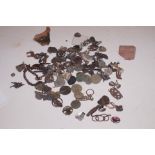 Collection of metal detector finds