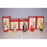 Collection of 5 Royal Doulton Bunnykins Box