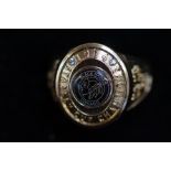Gents 1934 Stanley Cup Champions ring Black Hawks