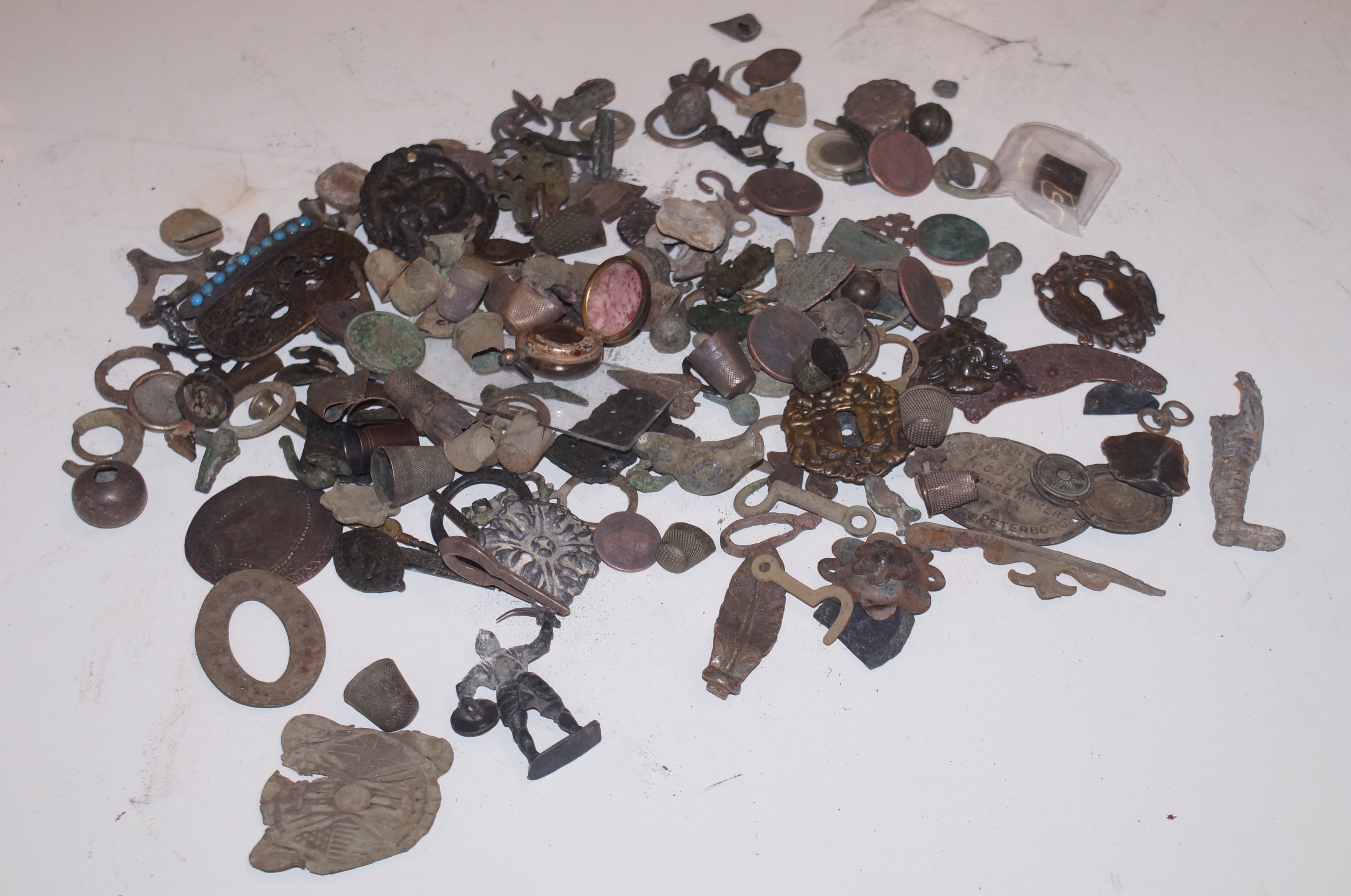 Collection of metal detector finds