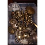 Collection of brasswork