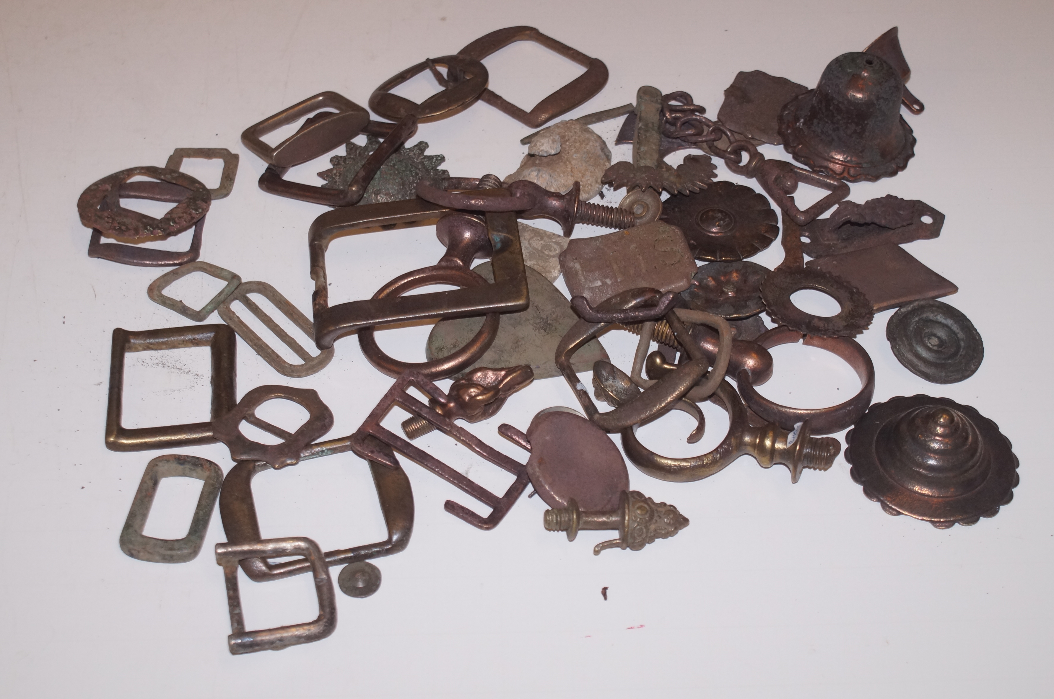 Collection of metal detector finds