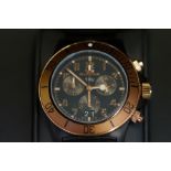 Gents Glycine chronograph wristwatch