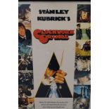 Original Clockwork Orange Movie Poster (Framed) -