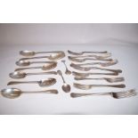 A collection of Silver tableware full Sheffield ha