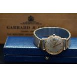 Garrard automatic Wristwatch with 9ct Gold case wi